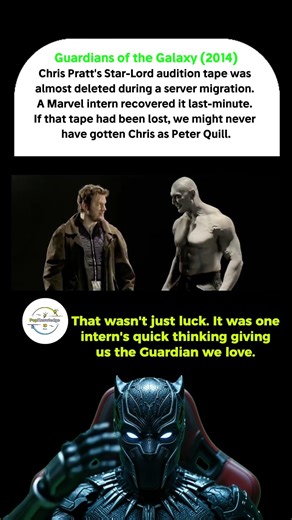 Chris Pratt's Audition Tape Was Almost DELETED!!😱#marvel #avengers