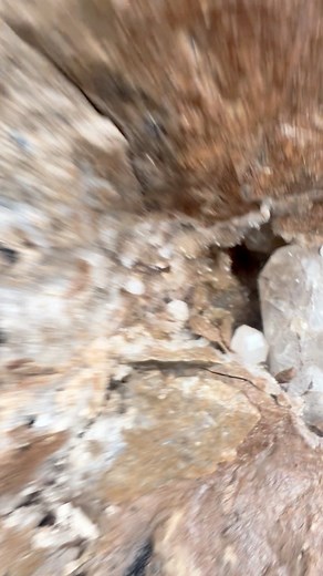 3.9K views · 245 reactions | Finally back out to dig today! The ground was still covered with snow. I had a small aria covered up with a tarp waiting for me. Found a great druzy herkimer diamond pocket! Lots of matrix and little gems! Check my next video to see me dig the gems out of the black carbon!! #dig #ny #mine | Will Zier | Facebook