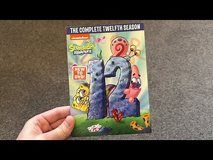 SpongeBob SquarePants: The Complete 12th Season DVD Unboxing