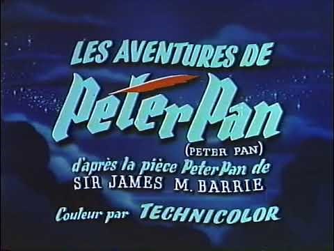 Opening to Peter Pan 1990 VHS (French Canadian Copy)