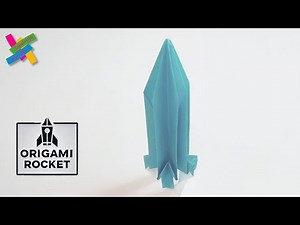 Origami SPACE ROCKET | DIY Easy | How to make paper space rocket easy | Space ship | Fold Tutorial