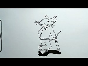 How to Draw Stuart Little Step by Step