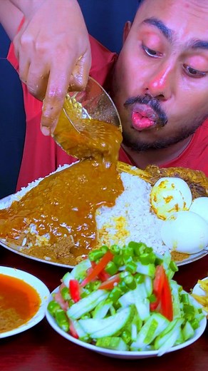 134K views · 2K reactions | Very Spicy Gravy,Rice Eating #Mukbang #EatingShow #BigBites #Viral #Reels #ViralReels #Tranding #ReelsFB #Eat #FoodReview #EatingReels #ASMREating #EatingChallenge #Asmr #Shorts #FacebookReels #FacebookShorts #Shortsvideo #Shortsvideoviral #Reelsvideoviral | Eat with RUMON | Facebook