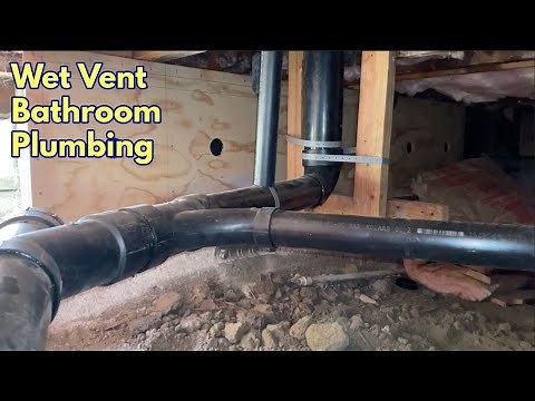 How to wet vent a bathroom