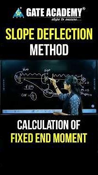 Slope Deflection Method|| Calculation of Fixed End Moment 💯#structuralanalysis
