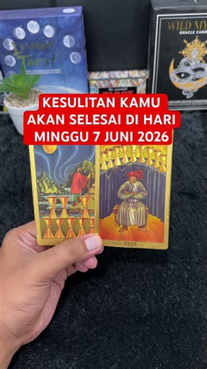 YOUR DIFFICULTIES WILL BE RESOLVED ON SUNDAY, JUNE 7, 2026 #tarot #tarotreading