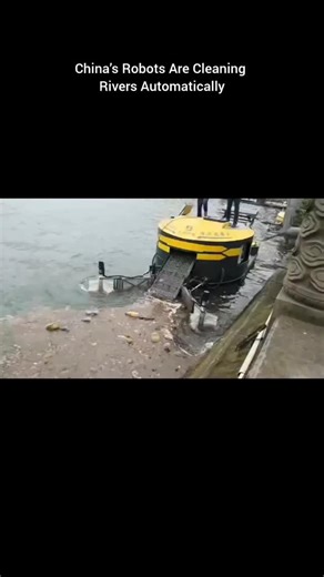 Making a difference everyday on Instagram: "China is already using AI-powered robots to clean polluted rivers — and they work completely on their own 🤖🌊 These autonomous vessels patrol waterways using GPS, sensors, and AI vision to detect floating trash, plan the most efficient cleaning routes, and avoid harmless debris like plants or wildlife. Machine learning systems also analyze water quality in real time, tracking pH levels, turbidity, and oxygen demand. When the robot fills up, it automat