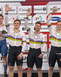Dutch 🇳🇱 domination at its finest 🤩 The Men’s Team Sprint UCI World Champions 🌈 gave no chance in Milton 🇨🇦, showing their power ahead of the Paris 2024 Olympics 💥 #TissotNationsCup #TrackCycling #OlympicCycling | UCI
