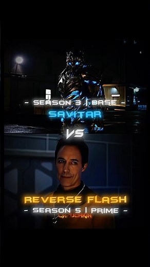 Reverse Flash (S5) Vs Savitar (S3) #1vs1 #1v1edit #reverseflash #savitar #hd #sd #whoisstronger