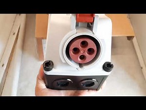 Wall Mounted Socket Mennekes 4P 16A Reff 5602406G