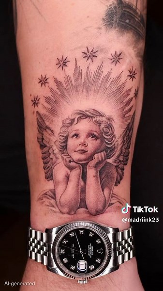 Significado da Tatuagem de Anjinho: Proteção e Fé