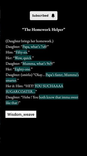 The Homework Helper 📚 | Funny Family Short Story 😂 | Parenting & Kids Moments | Wisdom_weave