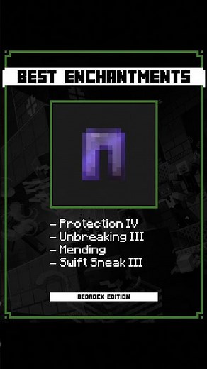 best leggings enchantments in Minecraft!