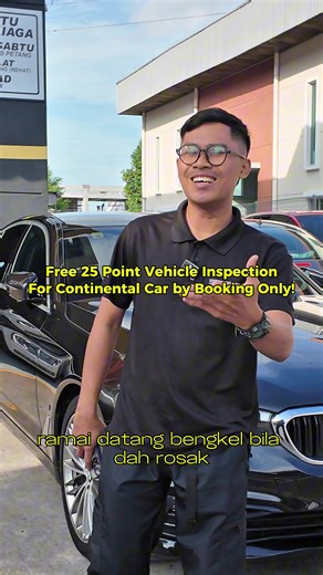 Mana yang baru je beli kereta conti secondhand tu,ni kita dah buat manis manis 25 checkpoint inspection free saja untuk bulan oktober ni dan kena booking tau! . Mana nak booking? Tekan je link dekat bio profile tu! #free #inspection #continentalcar #wizardautowerks #tiktokmalaysia