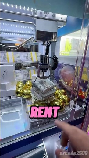 Beating Claw Machines FOR MONEY #shorts