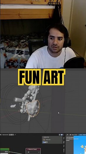 How to Make 3D Art Fun Again in Blender 🎨 #fun #blender #passion