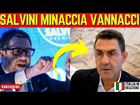 SALVINI MINACCIA VANNACCI: "SCIOCCO CHI ESCE DALLA LEGA FINISCE NEL NULLA"