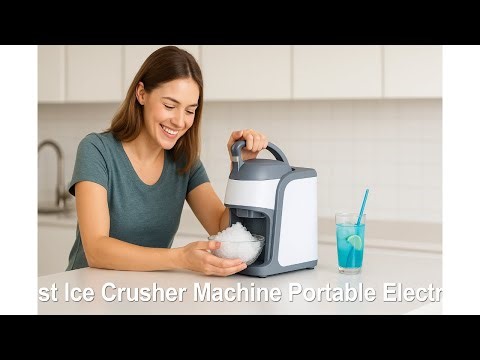 🍧 MANBA Ice Shaver and Snow Cone Machine | Best Ice Crusher Machine Portable Electric 🍧