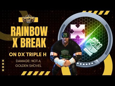 Triple H "Dx Army" with the Rainbow X Plate | Plate Series