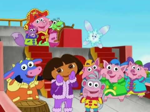 Dora Aventureira - Dora Salva a Princesa da Neve (2008) - (DVD Completo) - Parte 10