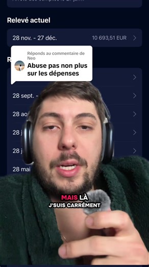 Réponse à @Neo C’est bon toujours tu veux me rentrer dedans alors qu’on se connaît pas 🥱 Mes dépenses ne regardent que moi.