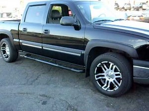 2005 Chevrolet Silverado 1500 LT, Crew cab, 4x4 Z71, 5.3 V8, Leather, 20" inch wheels!!!