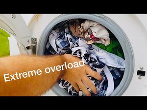 Stress test: EXTREME OVERLOAD vs Beko washing machine (pulley HITS back)