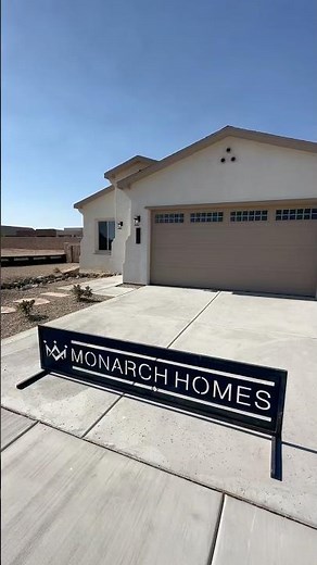 The 1586 Square Foot Floor Plan - MVN Line | Monarch Homes Las Cruces #homebuildersinlascruces