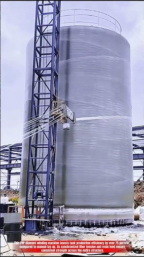 Innovative FRP Filament Winding Machine Technology: Best High-Strength Tank Forming