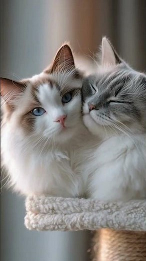 Chats Amoureux Trop Mignons 😻🐱