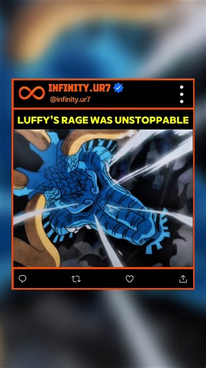 Luffy's Rage was something in this scene.#onepiece#luffy#shorts