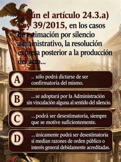 Test Artículo 24.3 Ley 39/2015