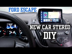 Install ANDROID CAR STEREO by myself on Ford Escape 2018