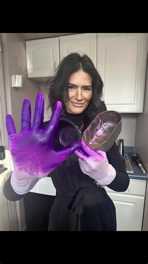 Chocolate-covered red grapes 🍫🍇✨ High-shine velvet, rich regrowth, luxury layers. @Michele Lisa Salon We synced her regrowth with Matrix 5VV, then melted Pulp Riot Fantasy shades Velvet Jam Explorant through the mid-lengths and ends for that deep, juicy chocolate-red finish. Ultra-glossy, high-shine finish ✨ Face-framing haircut for soft luxury movement. @Matrix @Pulp Riot Hair