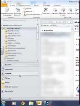 Création d'une liste de distribution dans Outlook