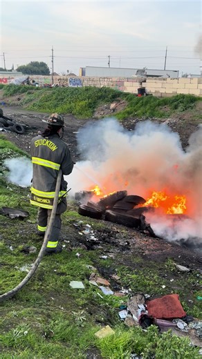Dedicated to those who run toward what everyone else runs from. 🚒 #StocktonFire #firstresponders #bayareafirestore