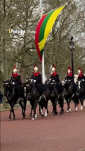 Nato flags line The Mall in London to mark alliance's 75th birthday