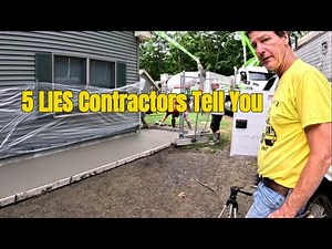 Your Contractor Is Probably Lying About Your Concrete