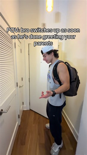 Bro they won’t suspect a thing #comedyskit #meetingparents #polite #switchup #cart