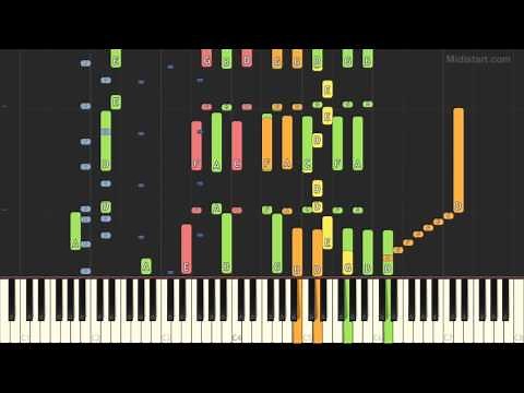 Wham - Wake Me Up Before You Go Go (Piano Tutorial) [Synthesia Cover]