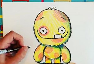 Watch: Illustrator gives free online drawing lessons to children at home