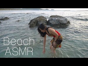 ASMR in Public || BEACH☀️🐚 - The ASMR Index