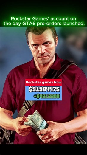 Rockstar Games' account on the day gta6 pre-orders launched 😂 #gat6 #gtavi #gta #viral #trending