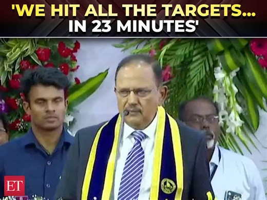 ‘No Indian damage, not even a glass pane’: Doval slams foreign press over Operation Sindoor reports
