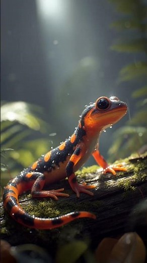 Amazing Newt to Salamander Hybrid Transformation | Realistic CGI Morph Animation