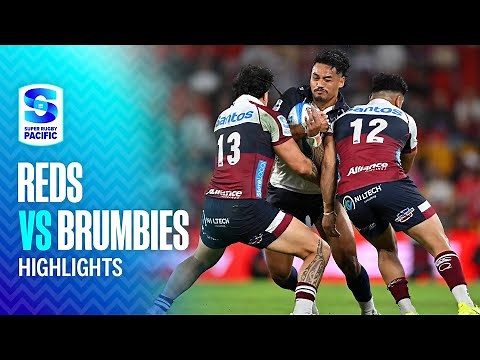 HIGHLIGHTS | Queensland Reds v ACT Brumbies | Round 9, 2025