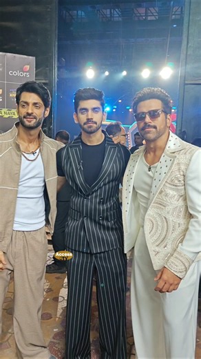 Karan Wahi, Avinash Mishra, Rithvik Dhananjani At Khatron Ke Khiladi S15 Grand Finale Shoot