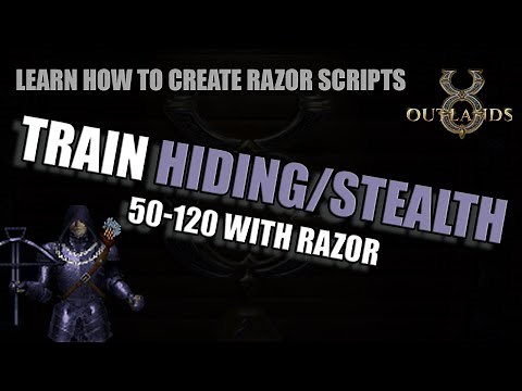UO Outlands - Train Hiding and Stealth