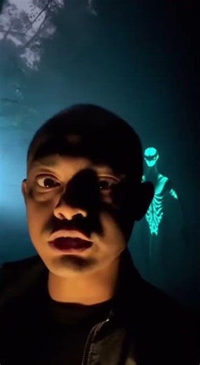 Glowing Alien Appeared Behind Me! 👽 Dark Forest Vlog | Viral Shorts