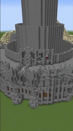 "Construyendo la Torre de Sauron en Minecraft: Parte 1"